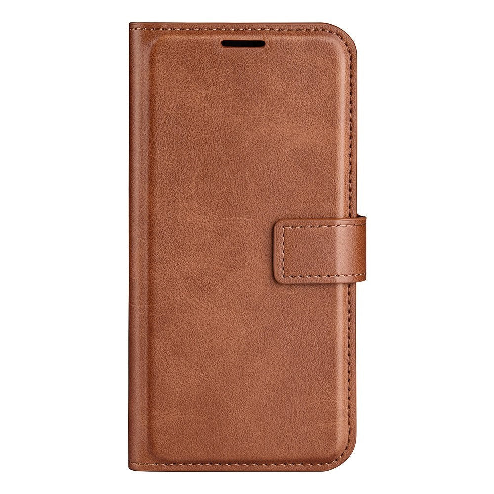 TCL 30 (4G) / (5G) Flip Cover m. Pung & Standerfunktion - Lys Brun