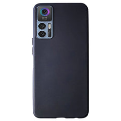 TCL 30 (4G) / (5G) Fleksibelt Mat Plastik Cover - Sort