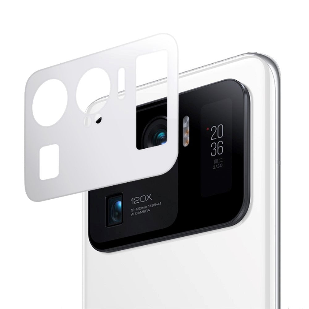 Xiaomi Mi 11 Ultra 5G Metal Beskyttelse til Kameralinse - Sølv