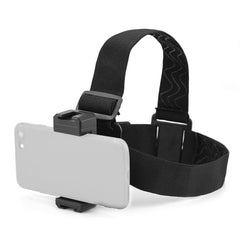 Universal Mobil & Kamera Head Strap Mount - Sort