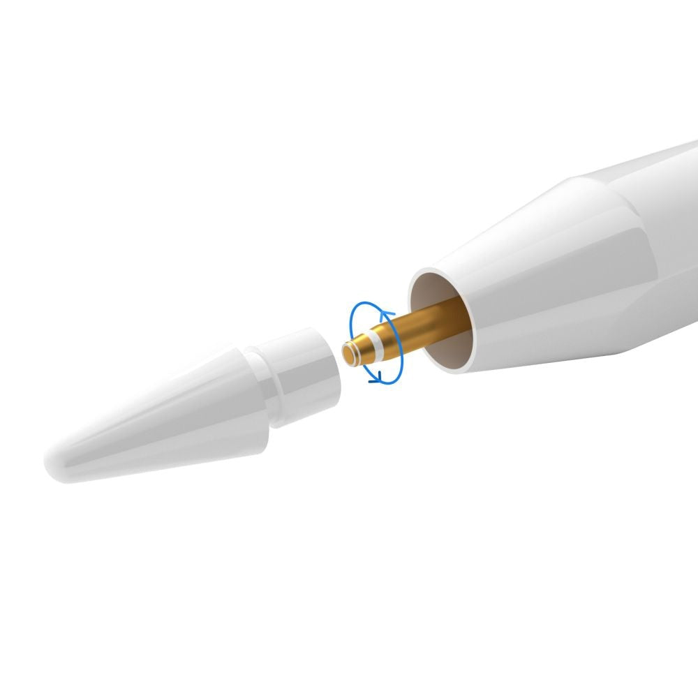 Tech-Protect Digital Stylus Pen (2) Til iPad - Hvid