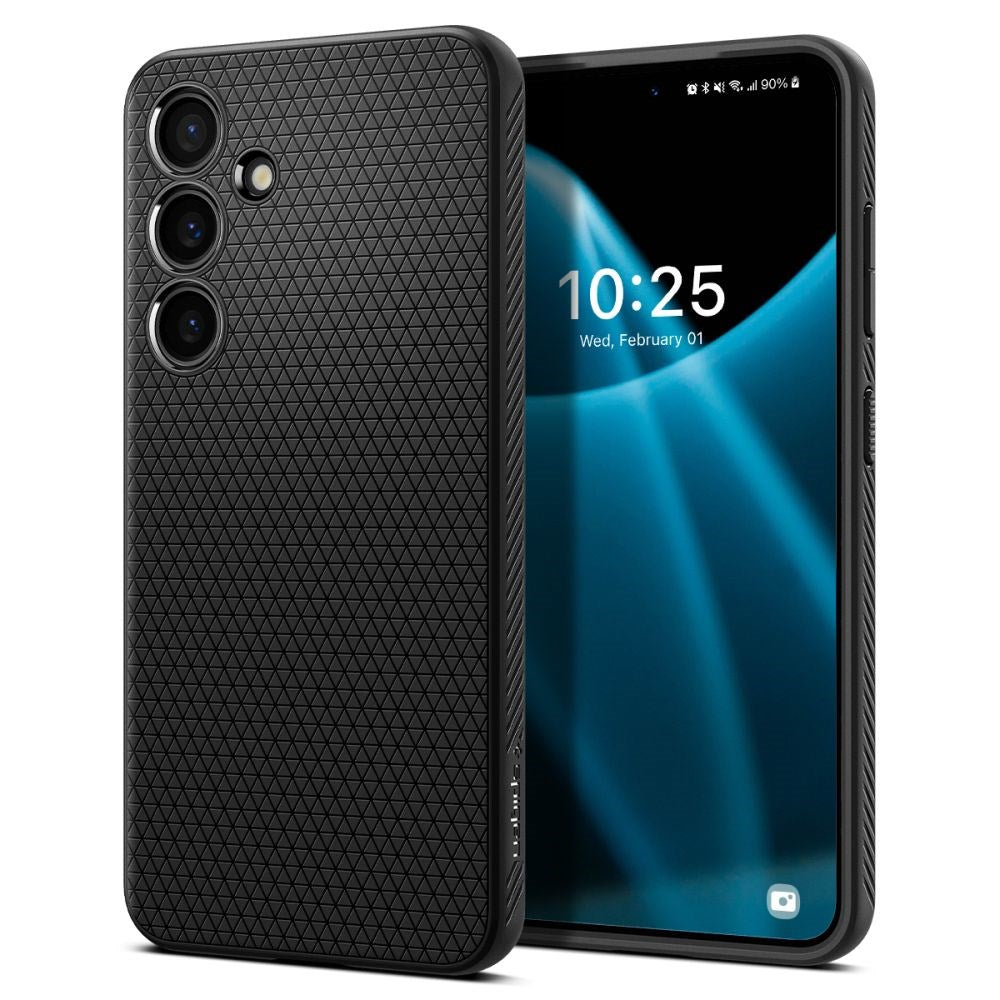 Samsung Galaxy S24 Spigen Liquid Air Cover - Sort