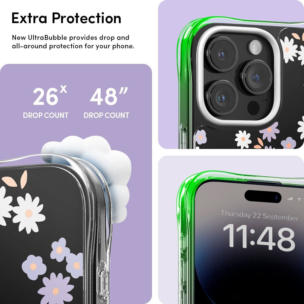 iPhone 15 Pro Cyrill Cecile Plastik Cover m. Strop - Dream Daisy
