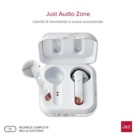 Jaz Hoox True Wireless In-Ear Bluetooth Høretelefoner - Rose Gold / Marble