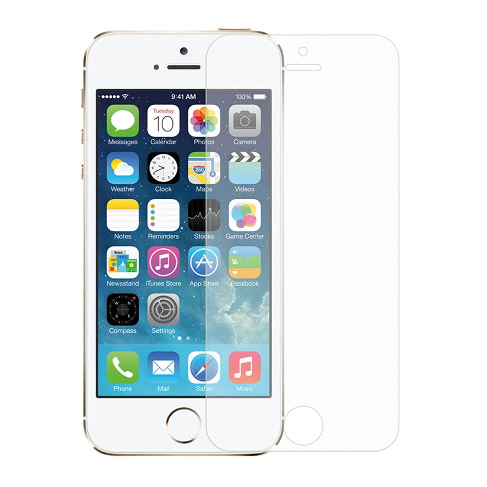iPhone SE / 5 / 5s / 5c Mat Hærdet Skærmbeskyttelsesglas - Gennemsigtig
