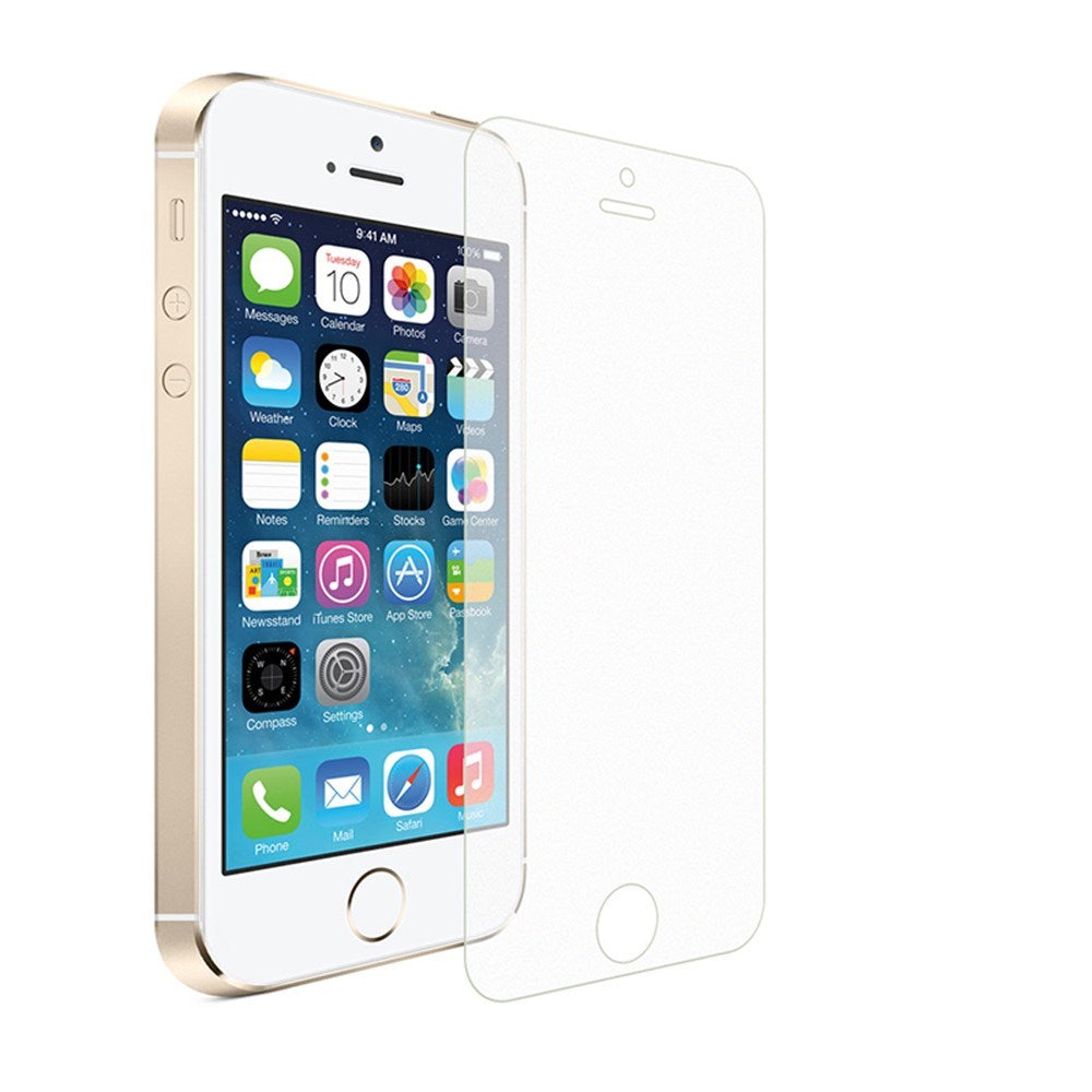 iPhone SE / 5 / 5s / 5c Mat Hærdet Skærmbeskyttelsesglas - Gennemsigtig