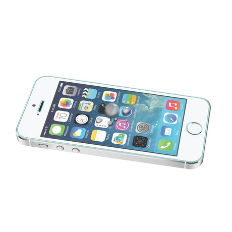 iPhone SE / 5 / 5S Hærdet Glas Skærmbeskyttelse - Case Friendly - Gennemsigtig