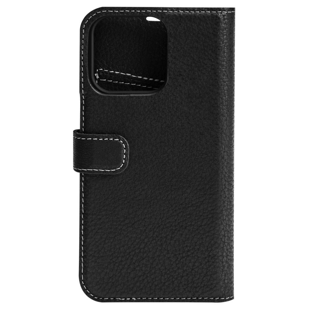 iPhone 13 Pro Max Essentials 2-i-1 Læder Flip Cover - Sort