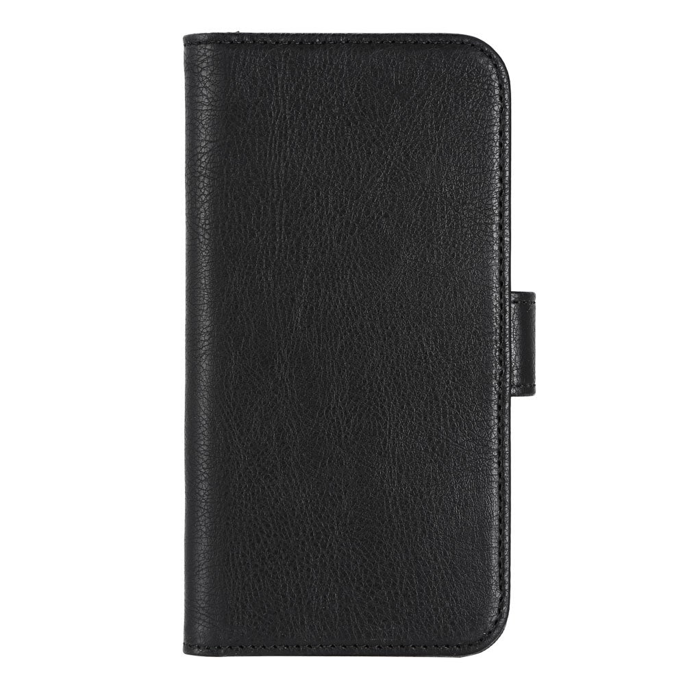 iPhone 14 Pro Essentials 2-i-1 Kunstlæder Flip Cover - Sort