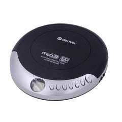 Denver DMP-391 Bærbar CD Afspiller m. Genoptagelsesfunktion & Høretelefoner - Sort