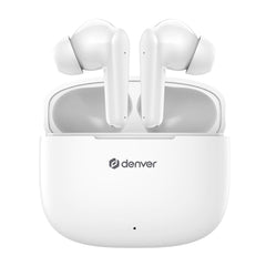 Denver True Wireless Høretelefoner - In-Ear - Hvid