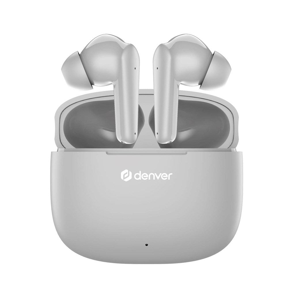 Denver True Wireless Høretelefoner - In-Ear - Grå