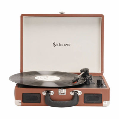 Denver VPL-120 Vintage USB Pladespiller - Brun