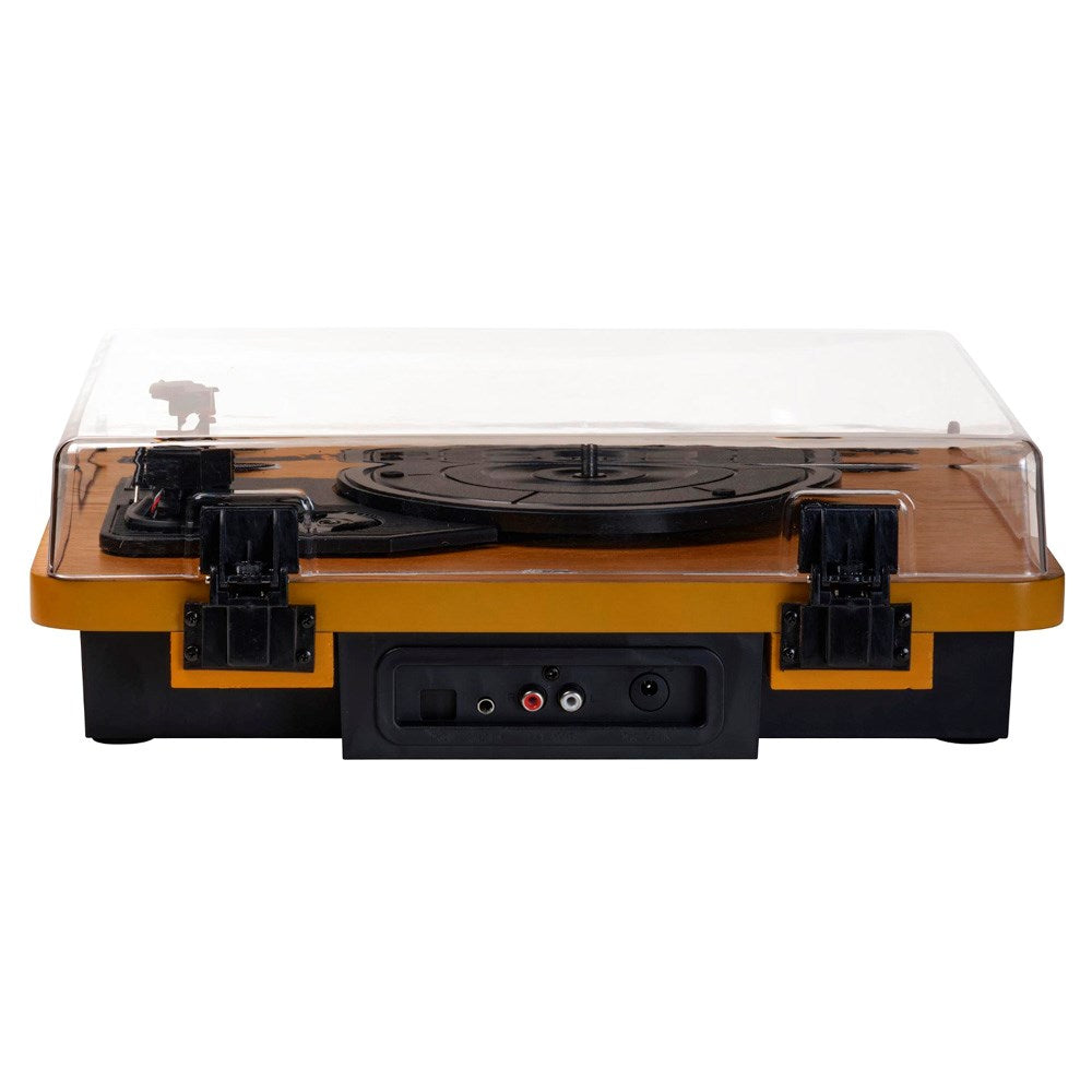 Denver VPL-230 Pladespiller m. 2 x 10W Indbyggede Højtalere - Sort / Træ