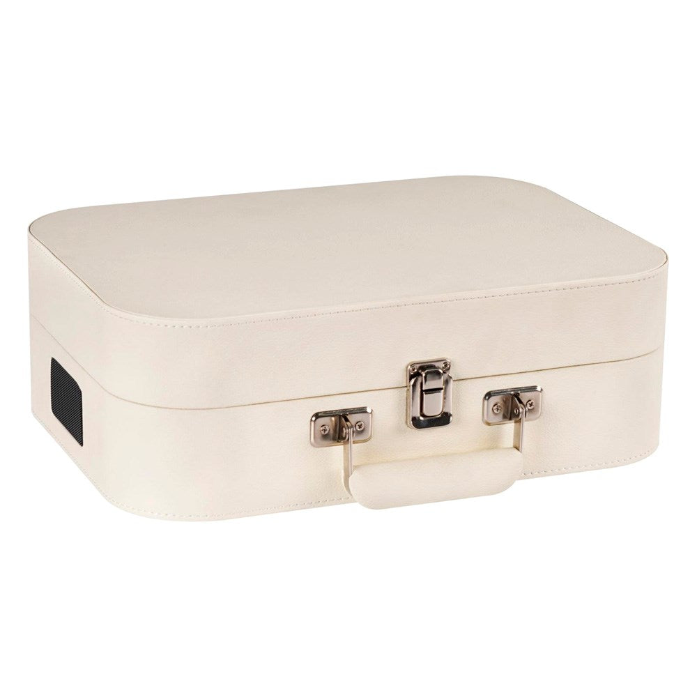 Denver VPL-130 Pladespiller m. 2 x 10W Højtalere & Optagelsessoftware - Beige