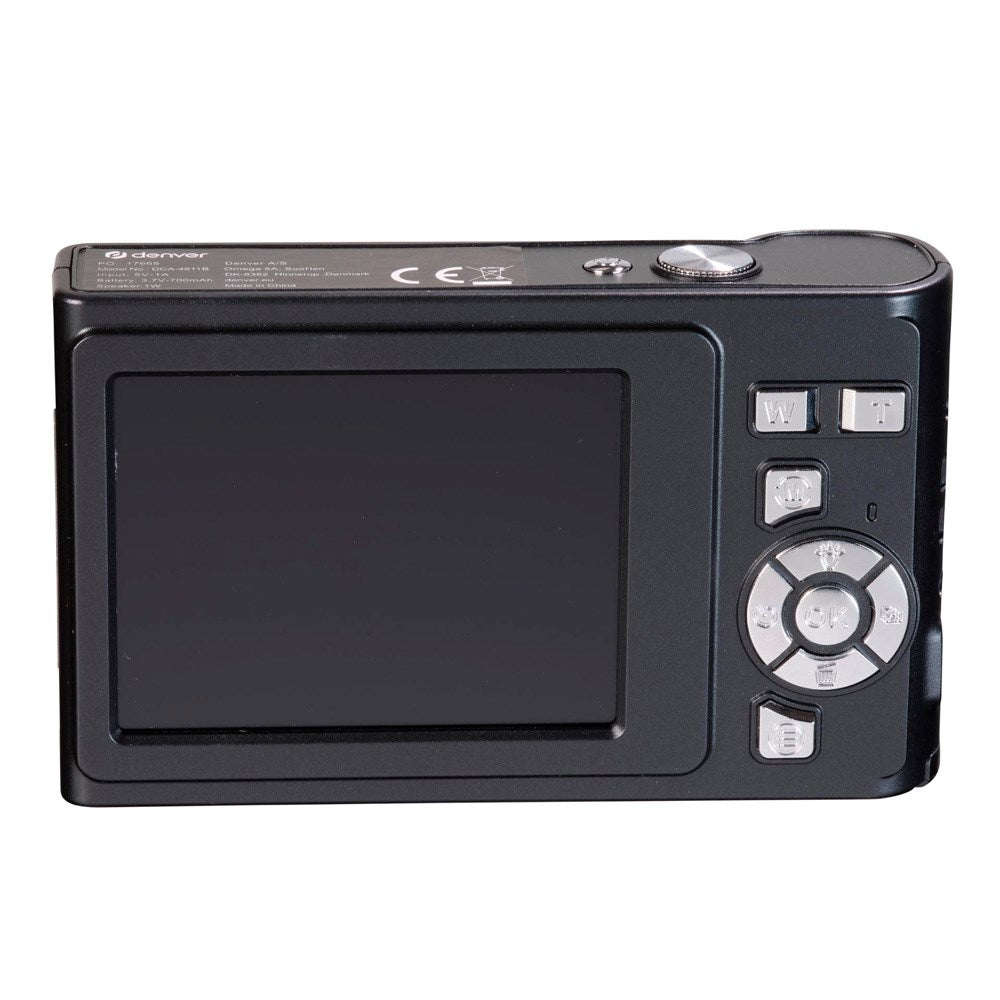 Denver Digital Kamera - 5 Megapixel & 2.8" LCD Skærm - Sort