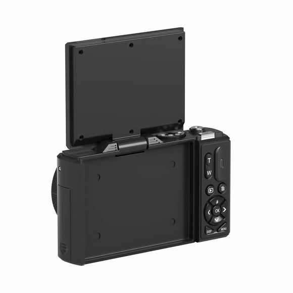 Denver Digital Kamera m. 3" IPS Flipskærm - 16 MP CMOS - Autofokus / Slow Motion / Time Lapse - Sort