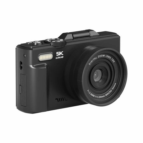 Denver Digital Kamera m. 3" IPS Flipskærm - 16 MP CMOS - Autofokus / Slow Motion / Time Lapse - Sort