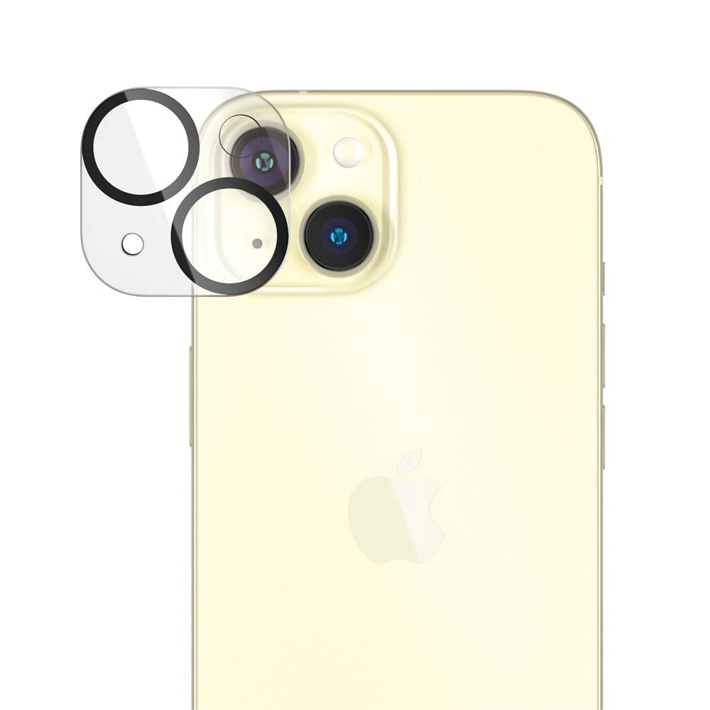 iPhone 15 / 15 Plus PanzerGlass PicturePerfect - Kamerabeskyttelse - Gennemsigtig / Sort