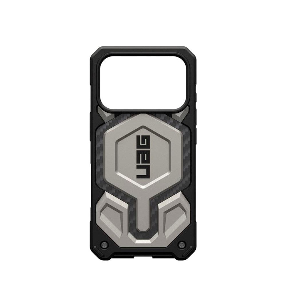 iPhone 17 Pro UAG Monarch Pro Cover - MagSafe Kompatibel - Titanium