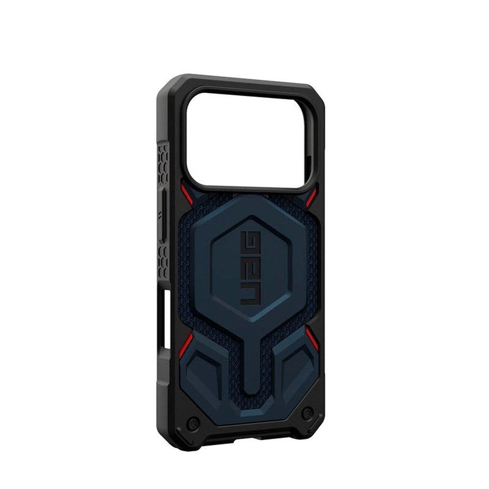 iPhone 17 Pro UAG Monarch Pro Cover - MagSafe Kompatibel - Sort / Blå