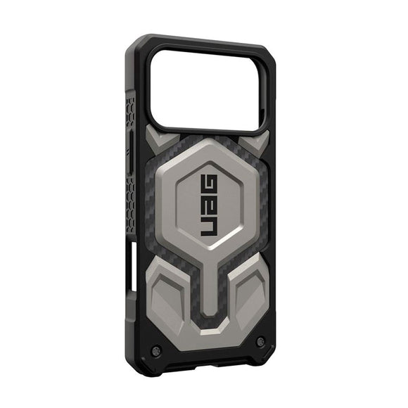 iPhone 17 Pro Max UAG Monarch Pro Cover - MagSafe Kompatibel - Titanium