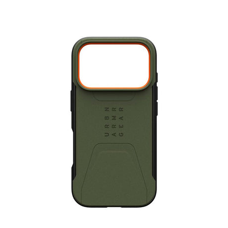 iPhone 17 Pro UAG Civilian Cover - MagSafe Kompatibel - Grøn / Orange
