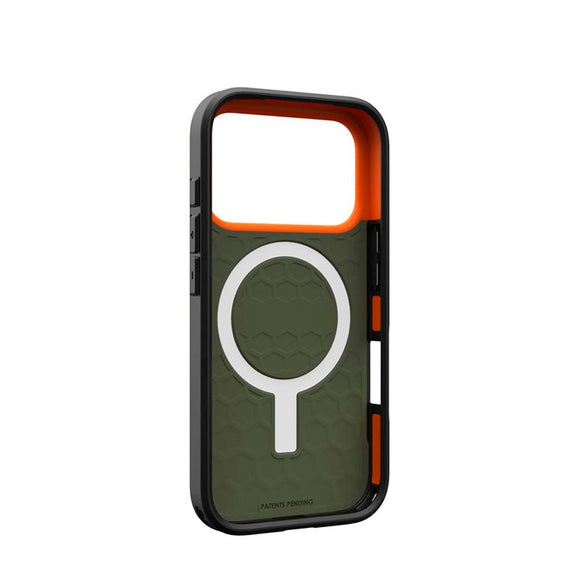 iPhone 17 Pro UAG Civilian Cover - MagSafe Kompatibel - Grøn / Orange