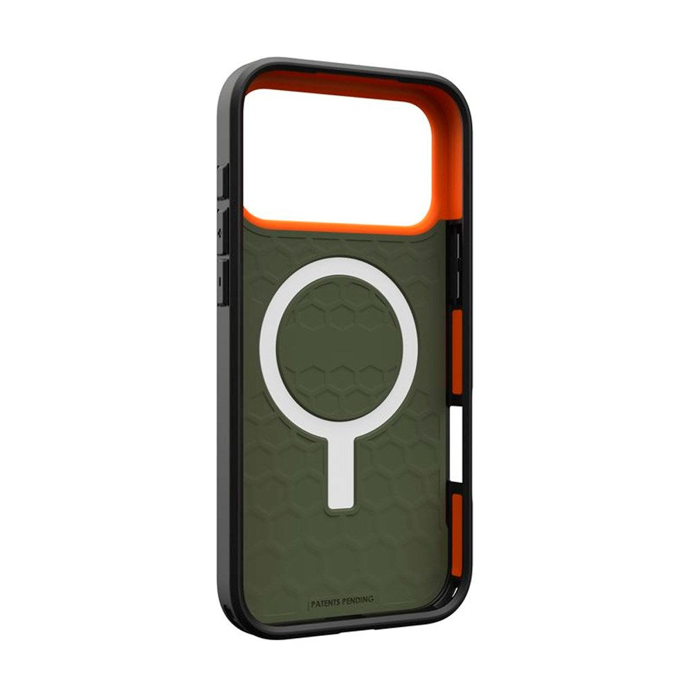 iPhone 17 Pro Max UAG Civilian Cover - MagSafe Kompatibel - Grøn / Orange