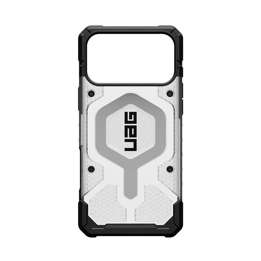 iPhone 17 Pro Max UAG Pathfinder Clear Cover - MagSafe Kompatibel - Gennemsigtig / Sort