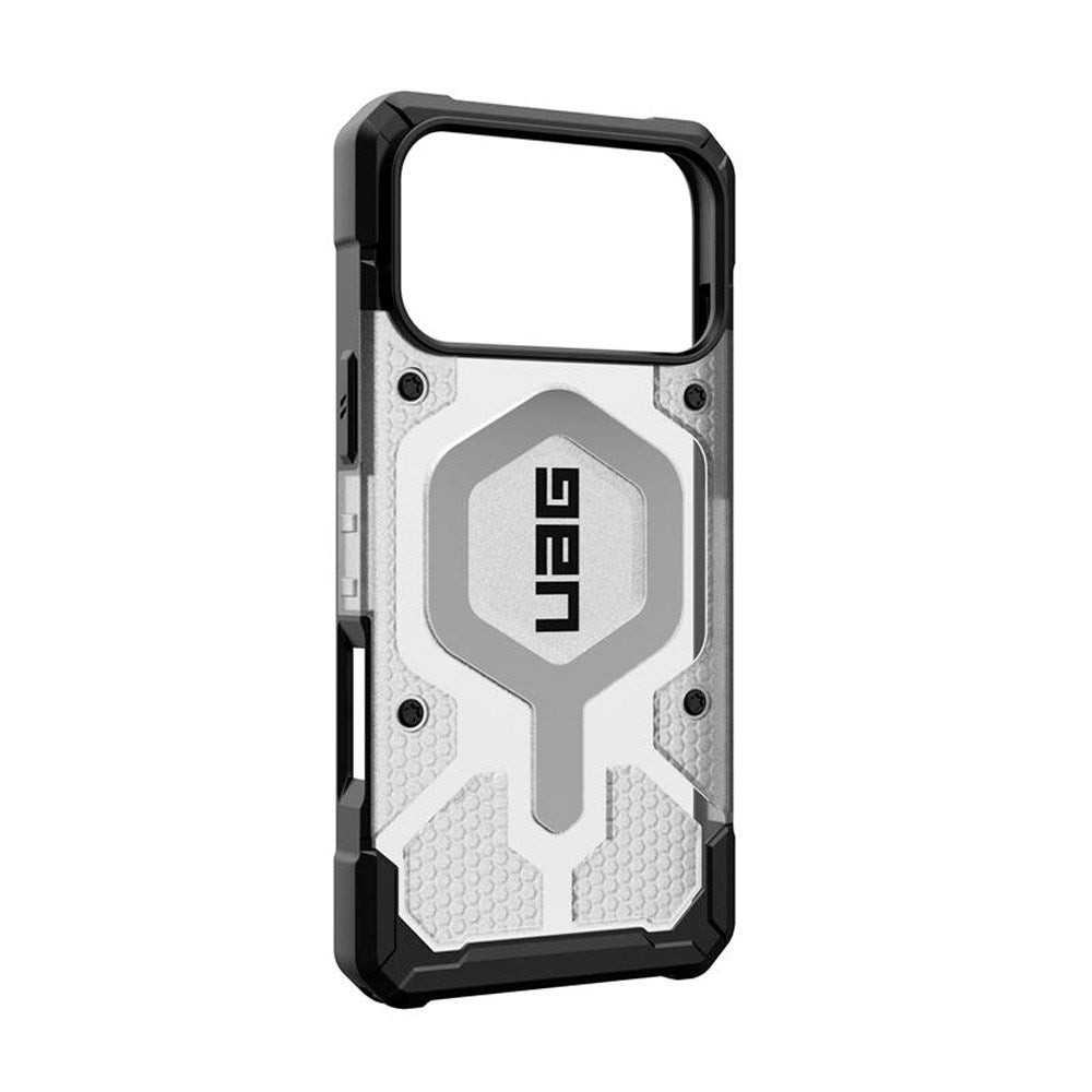 iPhone 17 Pro Max UAG Pathfinder Clear Cover - MagSafe Kompatibel - Gennemsigtig / Sort