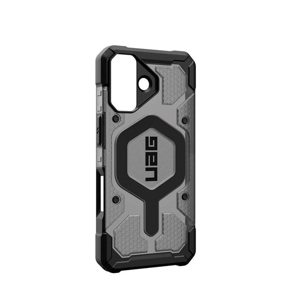 iPhone 17 UAG Pathfinder Clear Cover - MagSafe Kompatibel - Grå / Sort