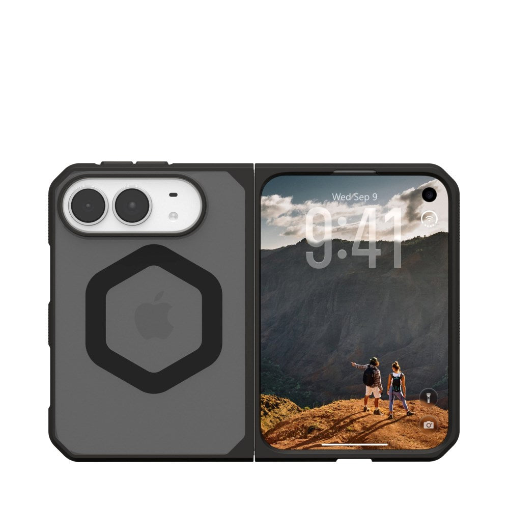 iPhone Duo UAG Mouve Cover - MagSafe Kompatibel - Grå