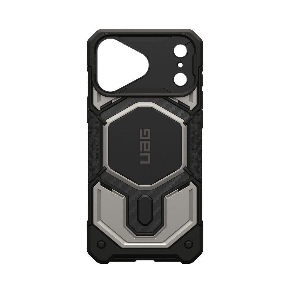 iPhone 18 Pro Max / 17 Pro Max UAG Monarch Pro Cover - MagSafe Kompatibel - Titanium