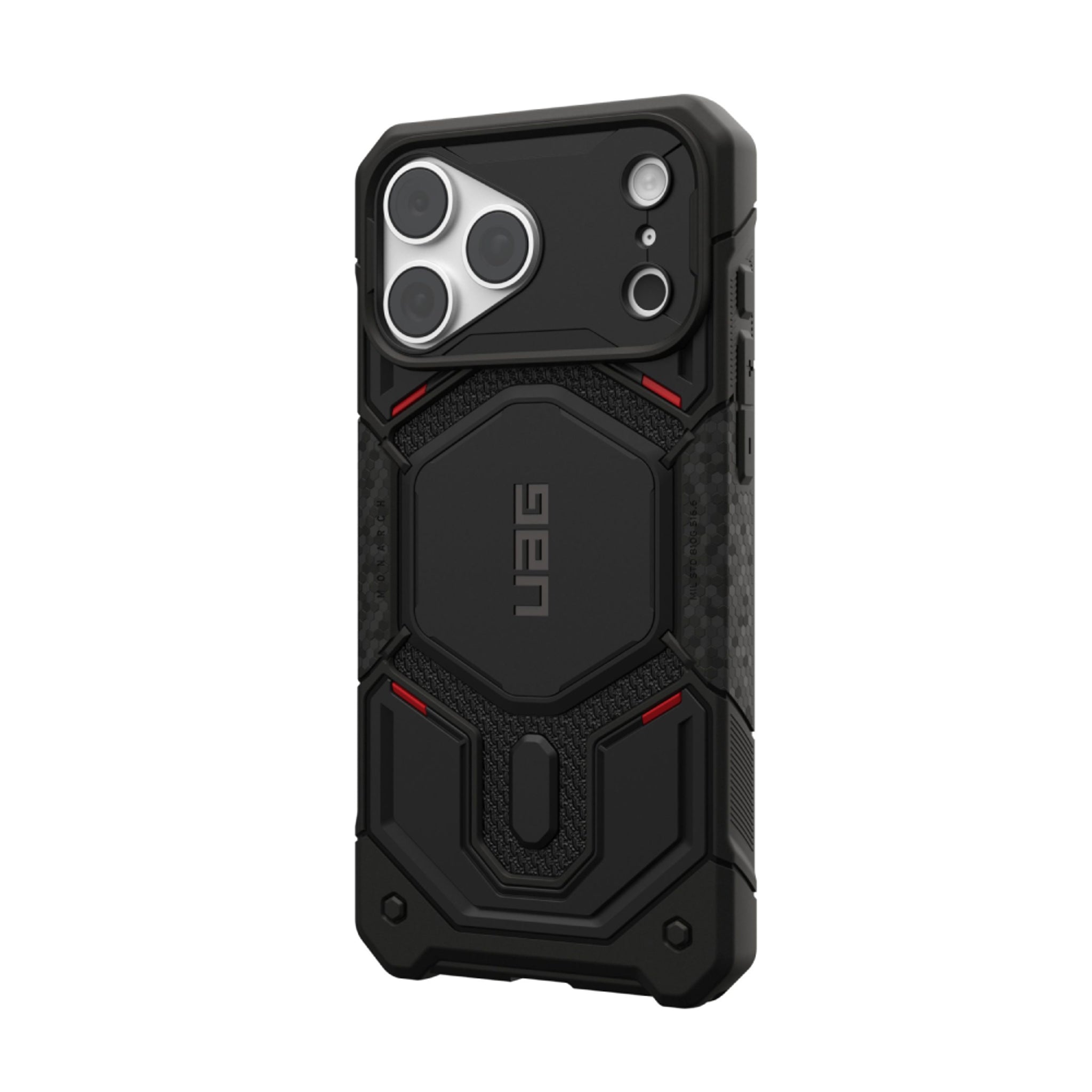 iPhone 18 Pro Max / 17 Pro Max UAG Monarch Pro Cover - MagSafe Kompatibel - Kevlar Black