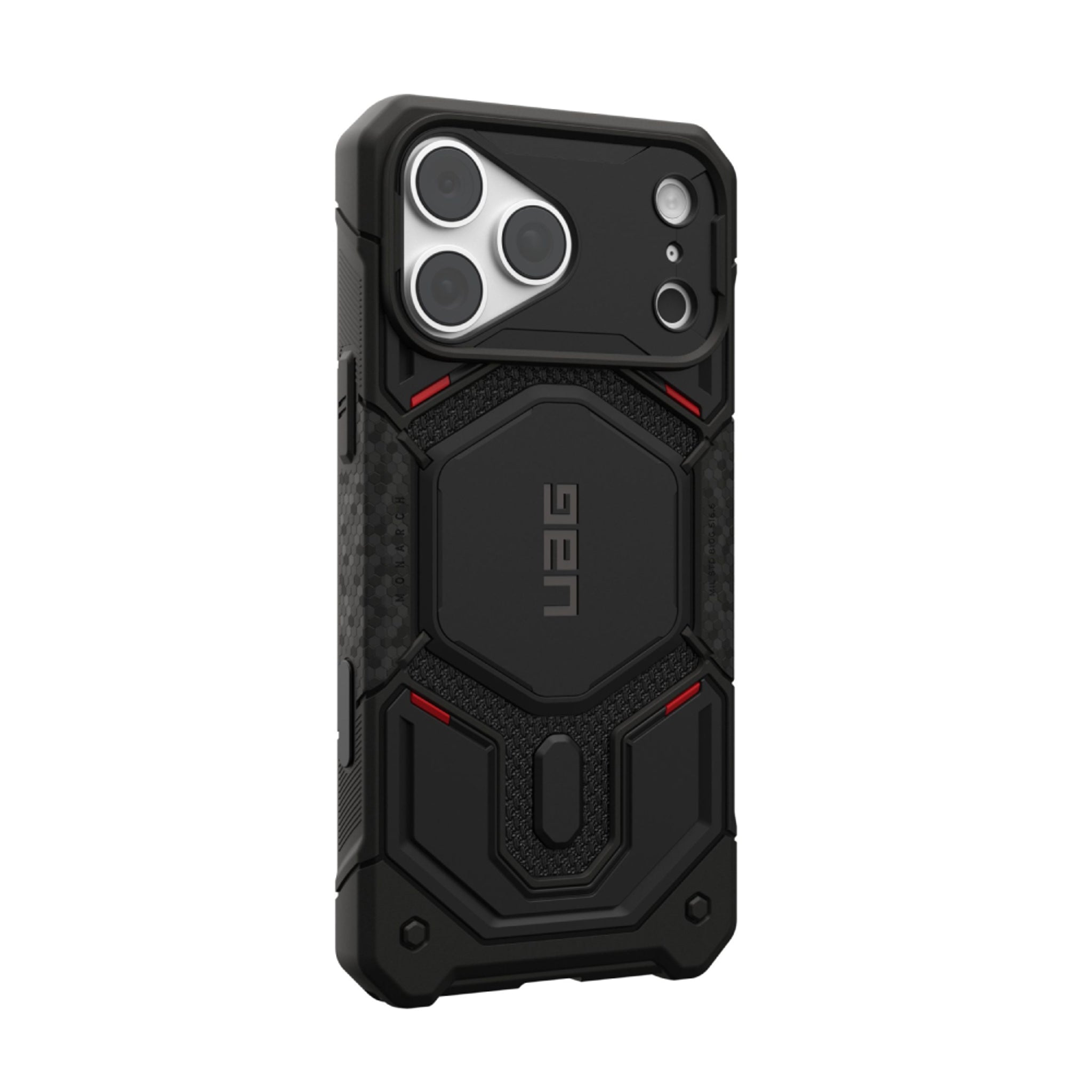 iPhone 18 Pro Max / 17 Pro Max UAG Monarch Pro Cover - MagSafe Kompatibel - Kevlar Black