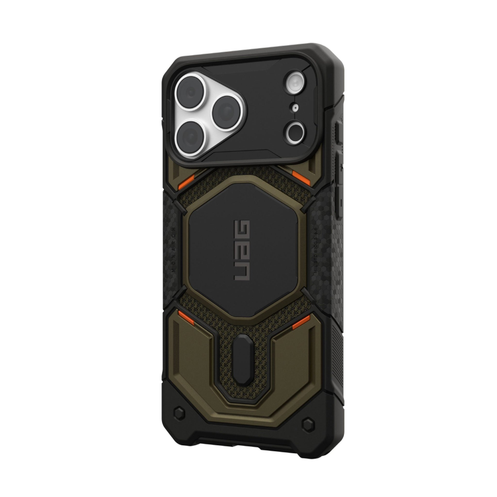 iPhone 18 Pro Max / 17 Pro Max UAG Monarch Pro Cover - MagSafe Kompatibel - Kevlar Element Green
