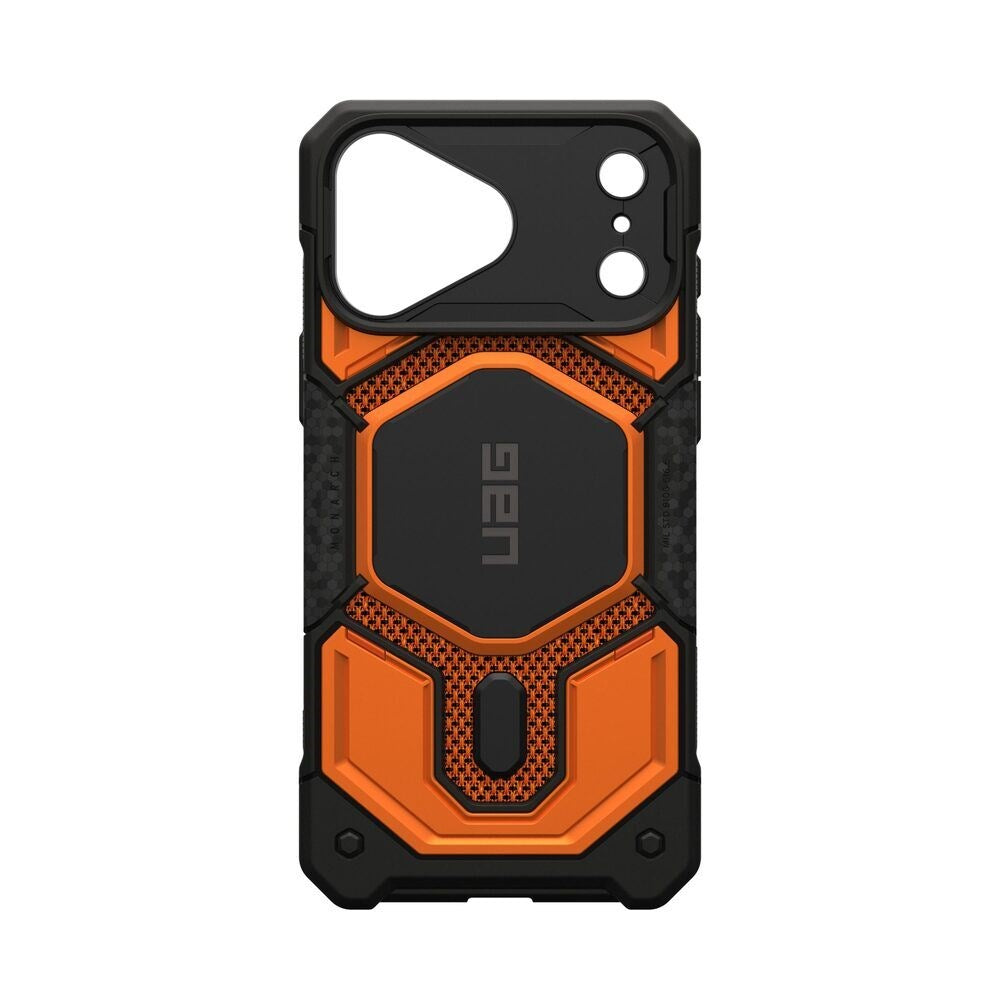 iPhone 18 Pro Max / 17 Pro Max UAG Monarch Pro Cover - MagSafe Kompatibel - Kevlar Burnt Orange