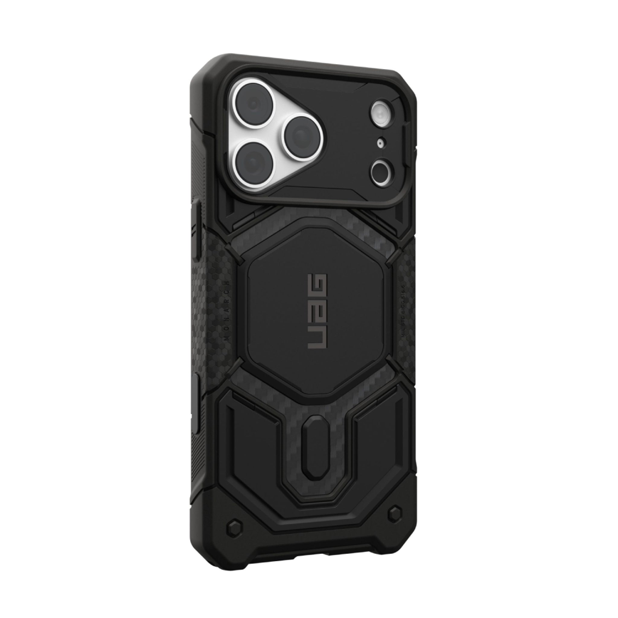 iPhone 18 Pro Max / 17 Pro Max UAG Monarch Pro Cover - MagSafe Kompatibel - Carbon Fiber