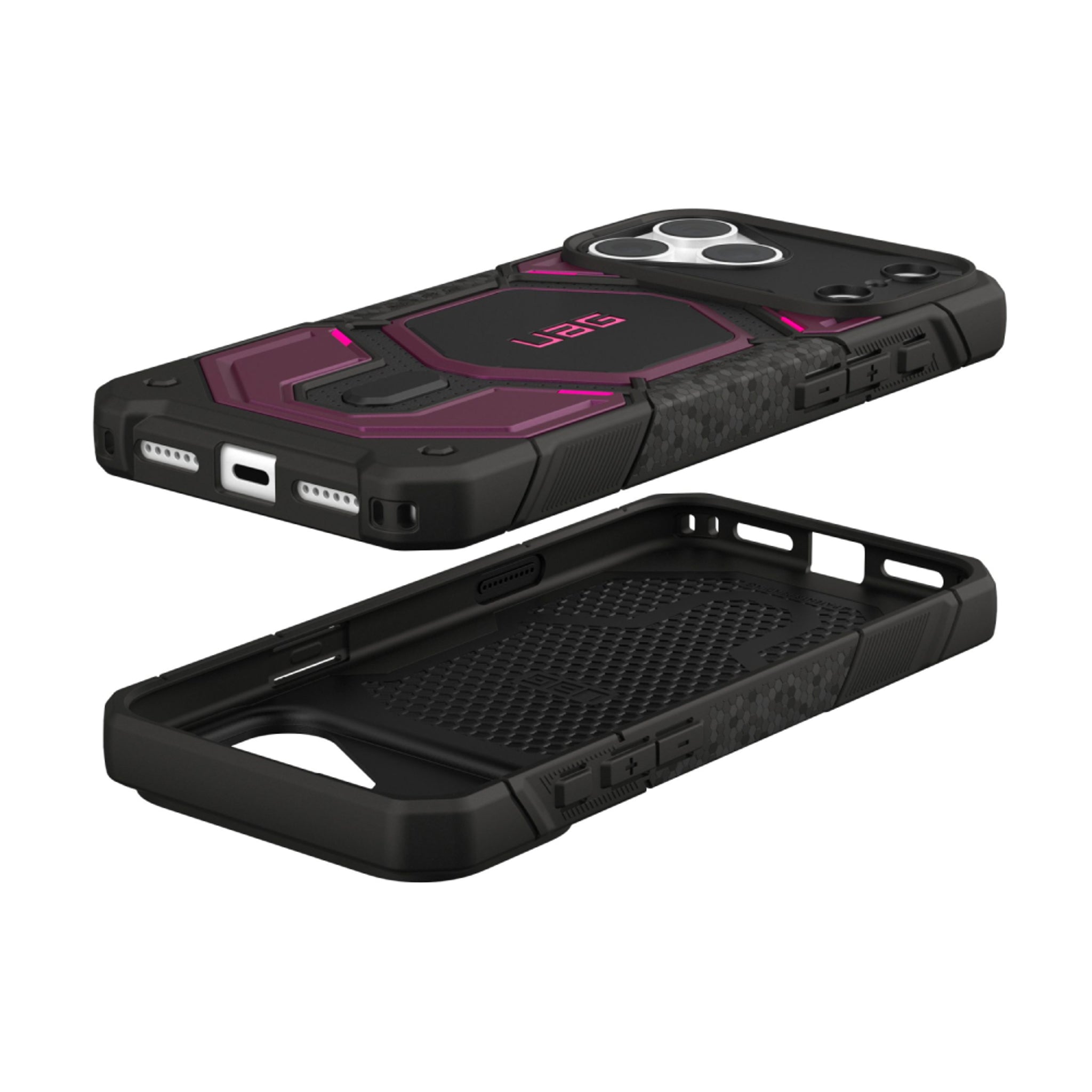 iPhone 18 Pro Max / 17 Pro Max UAG Monarch Pro Cover - MagSafe Kompatibel - Deep Purple Synth