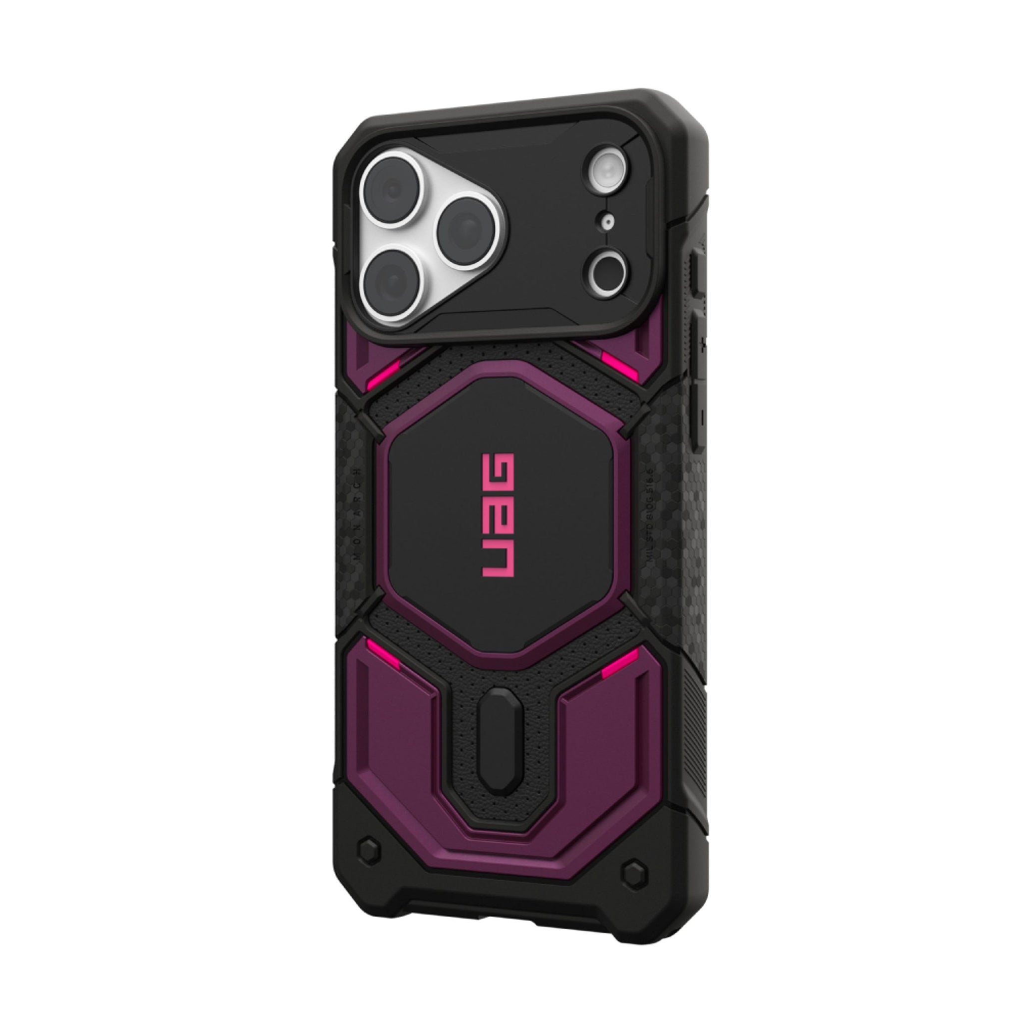 iPhone 18 Pro Max / 17 Pro Max UAG Monarch Pro Cover - MagSafe Kompatibel - Deep Purple Synth