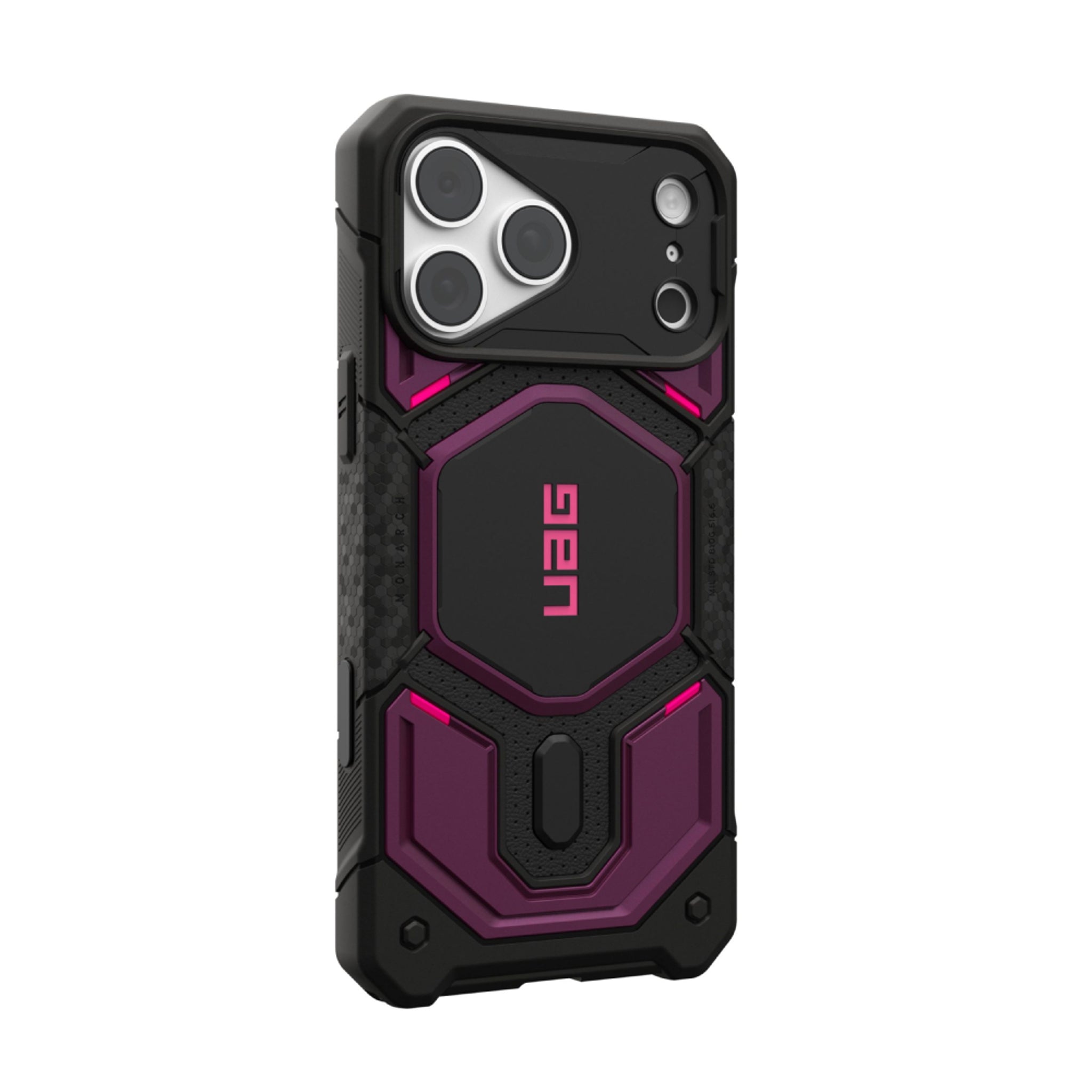 iPhone 18 Pro Max / 17 Pro Max UAG Monarch Pro Cover - MagSafe Kompatibel - Deep Purple Synth