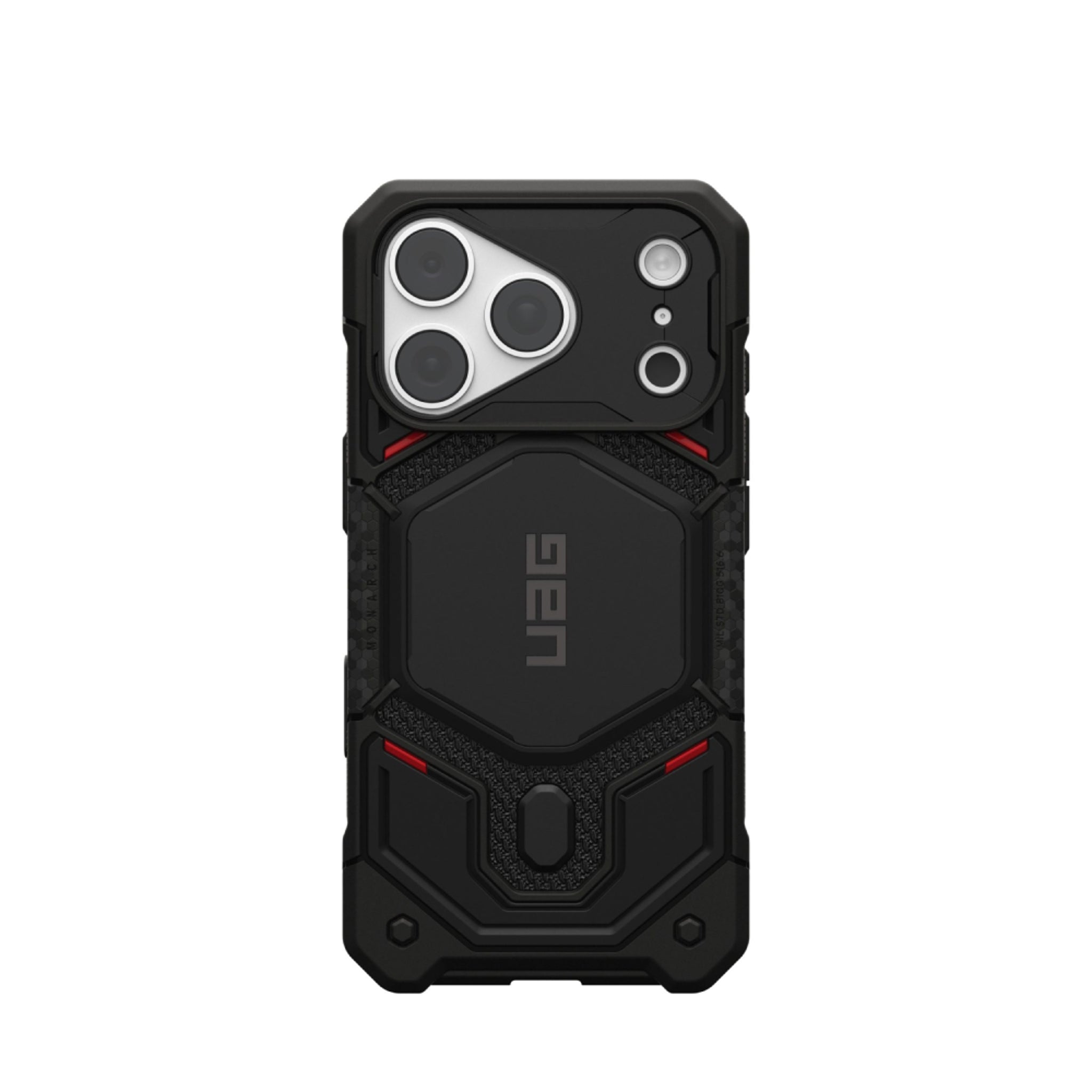 iPhone 18 Pro / 17 Pro UAG Monarch Pro Cover - MagSafe Kompatibel - Kevlar Black