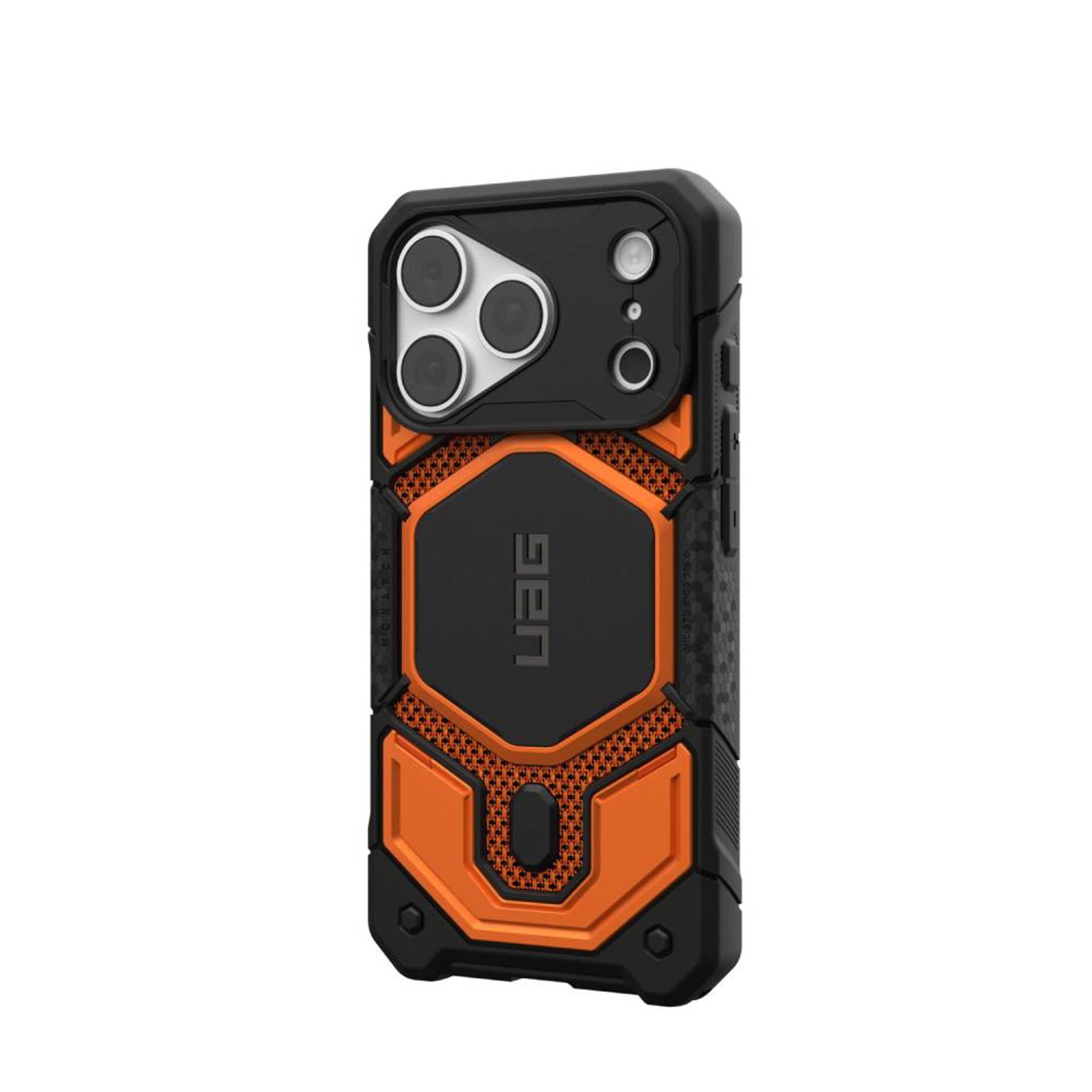 iPhone 18 Pro Max / 17 Pro Max UAG Monarch Pro Cover - MagSafe Kompatibel - Kevlar Burnt Orange