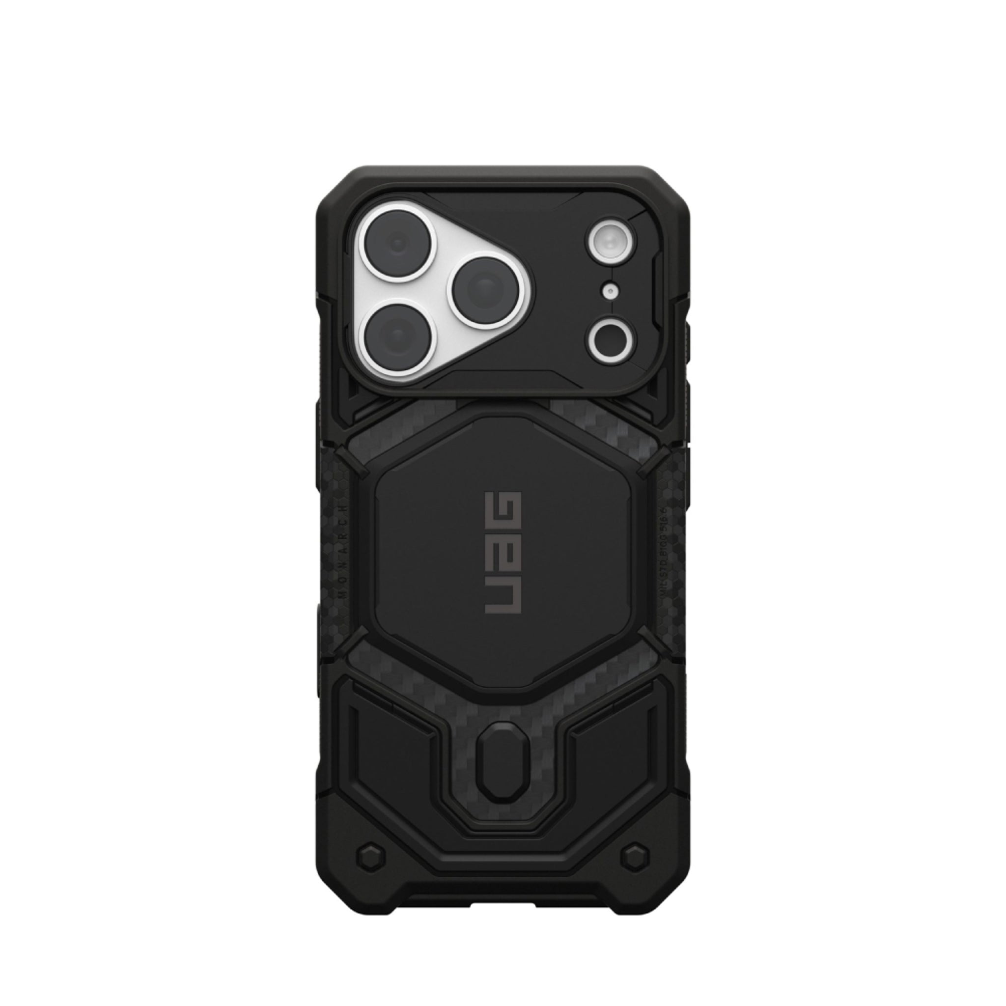 iPhone 18 Pro / 17 Pro UAG Monarch Pro Cover - MagSafe Kompatibel - Carbon Fiber
