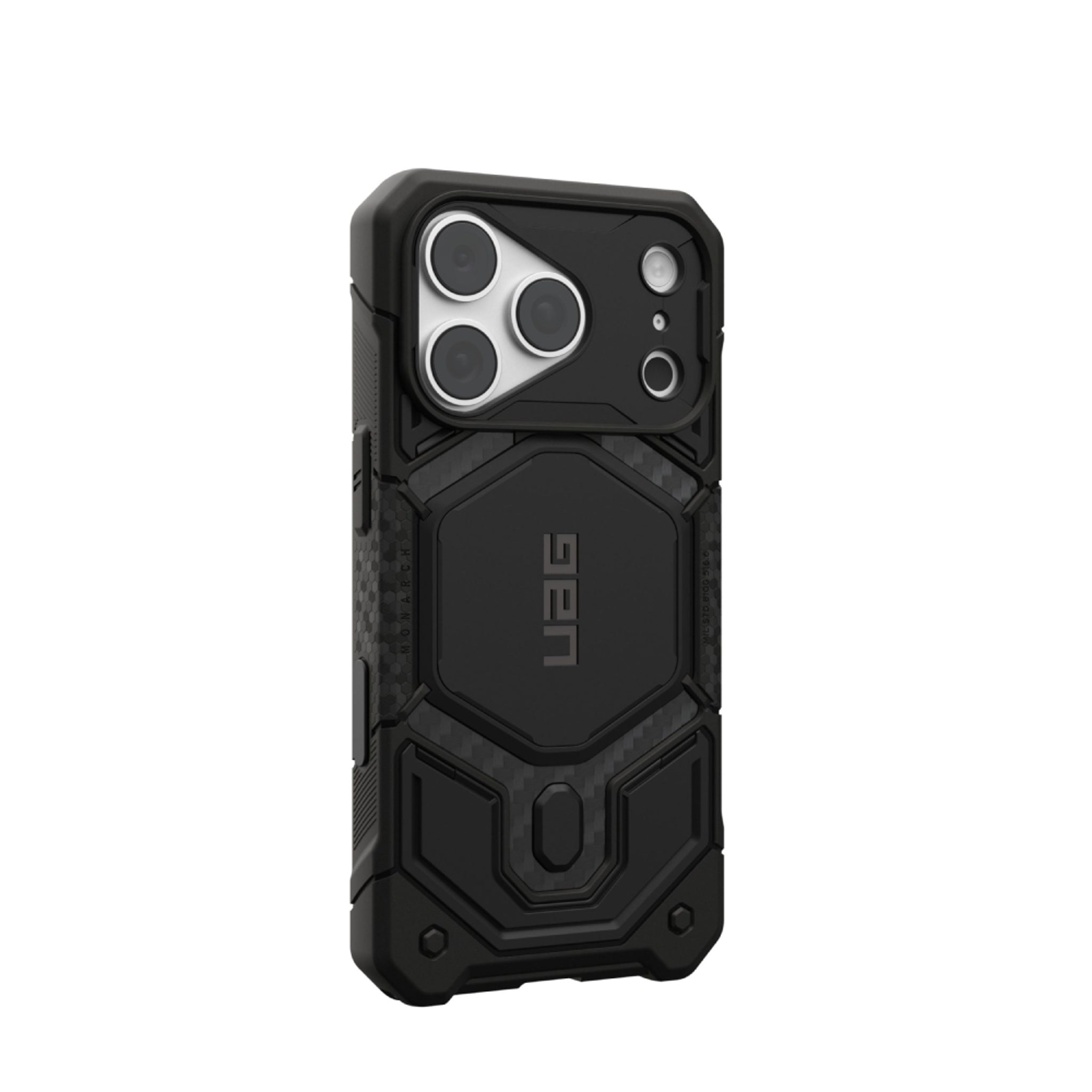 iPhone 18 Pro / 17 Pro UAG Monarch Pro Cover - MagSafe Kompatibel - Carbon Fiber