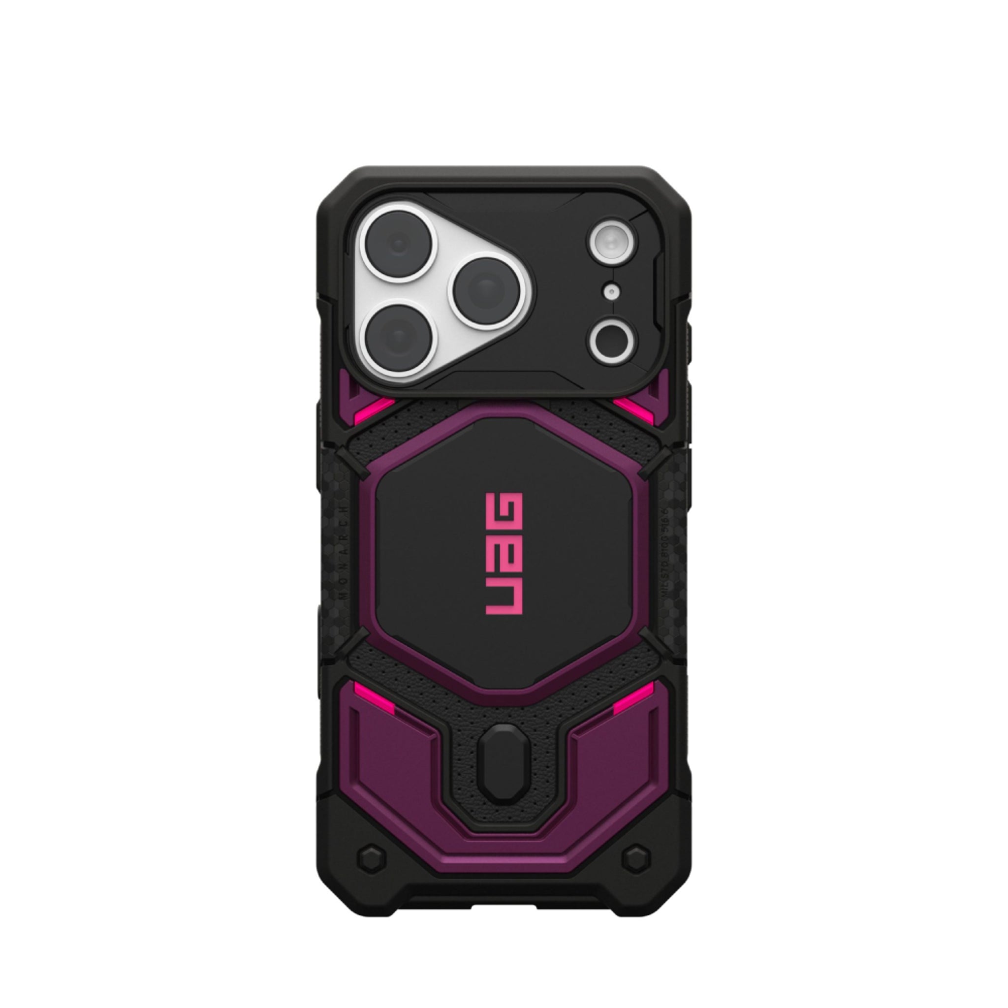 iPhone 18 Pro / 17 Pro UAG Monarch Pro Cover - MagSafe Kompatibel - Deep Purple Synth