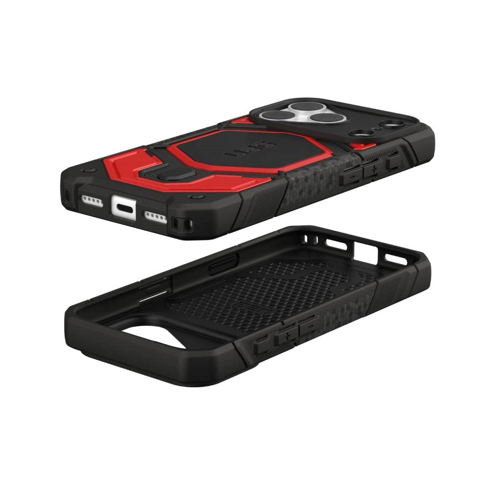 iPhone 18 Pro / 17 Pro UAG Monarch Pro Cover - MagSafe Kompatibel - Crimson