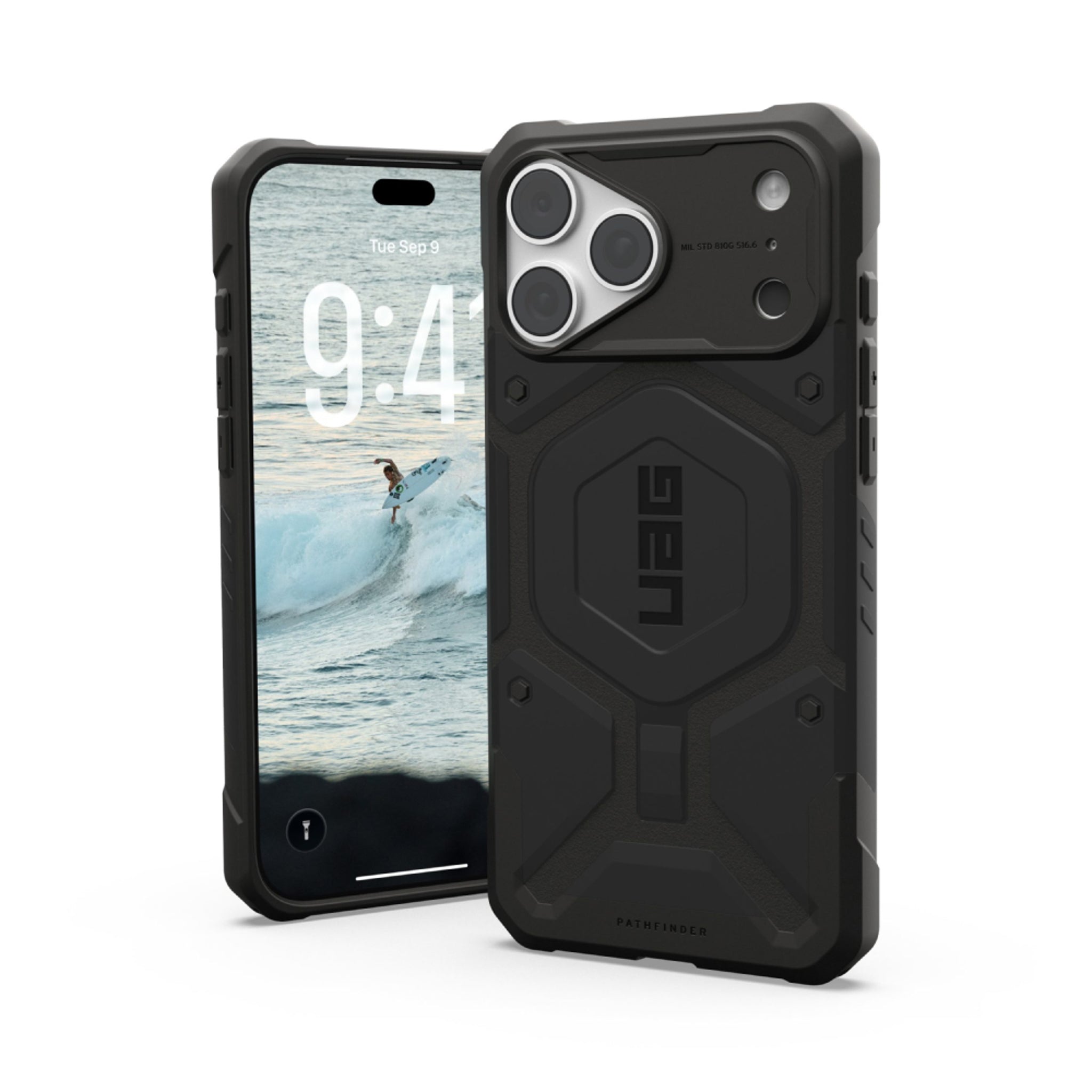 iPhone 18 Pro Max / 17 Pro Max UAG Pathfinder Cover - MagSafe Kompatibel - Sort