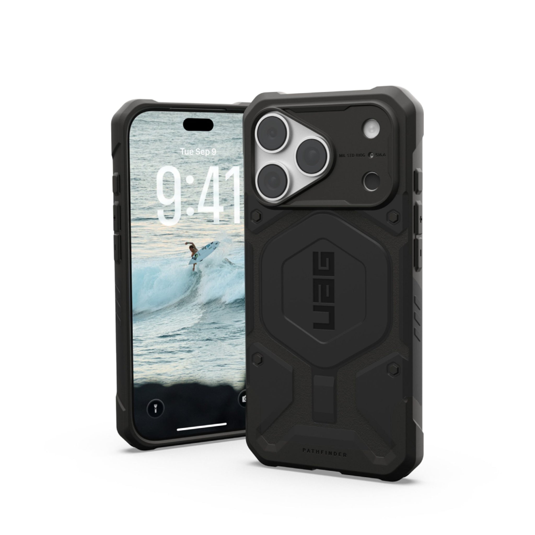 iPhone 18 Pro / 17 Pro UAG Pathfinder Cover - MagSafe Kompatibel - Sort